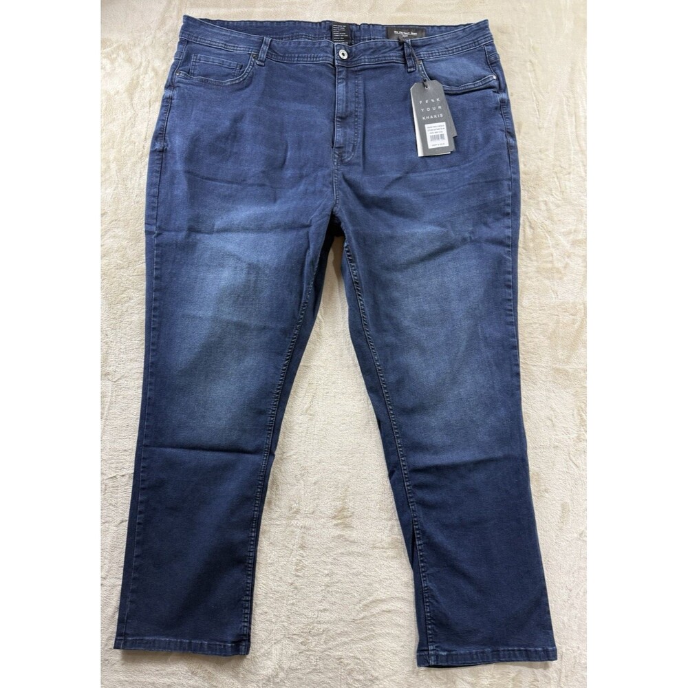 NWT NYC The Perfect Jean Men’s Athletic Fit Knight Dk Blue Size 48X32